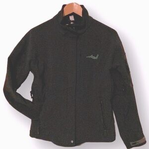 🎈$10 add on. West BEACH. Black fleece lined shell jacket